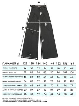 Брюки для девочек - Синий мир фото 5