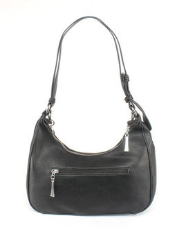 Сумка женская искусственная кожа FR-6620-1, 1отд+еврокарм, плечевой ремень, черный SALE 258368 - Adelia фото 7