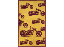 Полотенце махровое 6с103.412ж1 Мото-паттерн(кр.дерево1) 50х90см