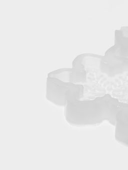 Форма для леденцов Снежинки, силикон, 6 ячеек, 17?10?0.8 см, d=5 см, d=4.5 см, прозрачная