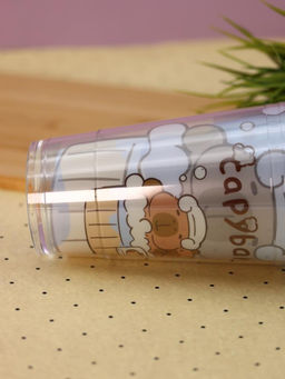 Тамблер iLikeGift "Capybara foam", blue (450 мл)