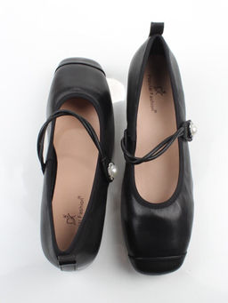 06-B69A-121A BLACK Туфли женские (натуральная кожа)