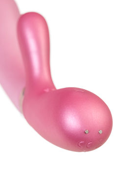 Вибратор Satisfyer Hot Lover с клиторальным стимулятором, розовый  фото 11