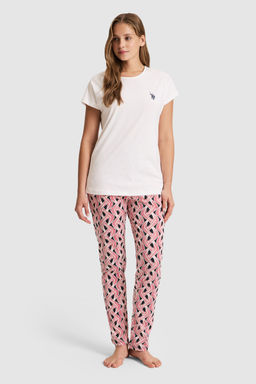 Kad_n Ekru Pijama Tak_m_ - U.s. polo assn фото 2