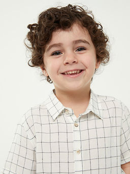 G?mlek Yaka K?sa Kollu Erkek Bebek 3l? Tak?m - Waikiki фото 3