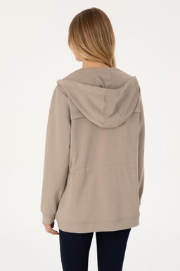 Kad_n Koyu Bej Sweatshirt - U.s. polo assn фото 5