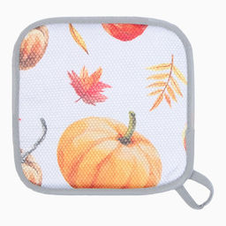 Прихватка Этель Тыквы 20*20 см, 100% п/э  фото 2