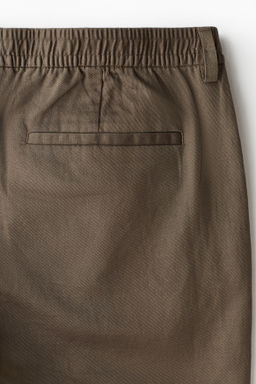 Pantal?n corto en mezcla de lino Relaxed Fit - H&m фото 7