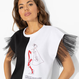 Футболка с лозунгом, Загадочная собеседница - Charutti фото 3