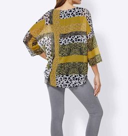 Блузка 2 в 1, желтая - Ashley brooke фото 4