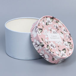 Набор шляпных коробок 2 в 1 Цветы, 16 х 11.5, 13 х 9 см - Дарите счастье фото 7