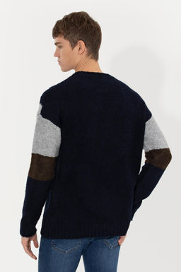 U. S. Polo Assn Мужской темно-синий свитер - U.s. polo assn фото 5