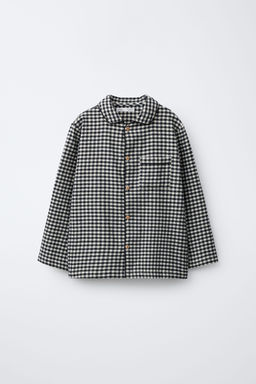 AGES 6-14 / GINGHAM PYJAMAS - Zara фото 2