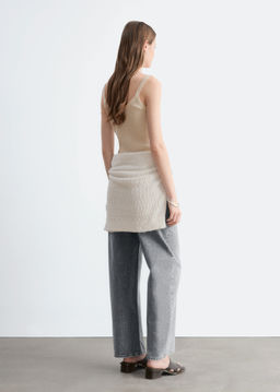 Camiseta de tirantes con bordes ondulados - H&m фото 4