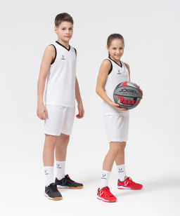 Шорты баскетбольные JOGEL CAMP Basic, белый, детский  фото 6