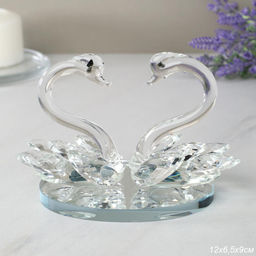 Сувенир из хрусталя Лебеди / GT800 /уп 48/ - ГалеонТрейд фото 6