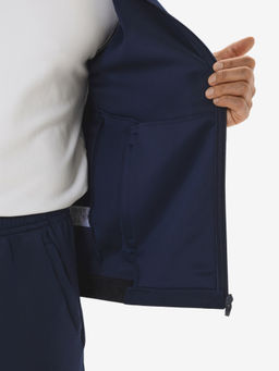 Спортивный костюм KELME Knit Jacket Suit Dark Blue