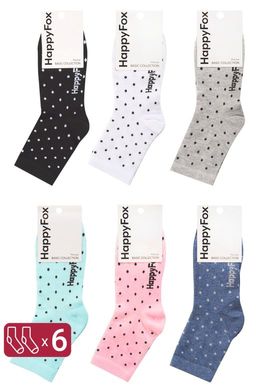 Набор женских носков 6 пар Happy Fox