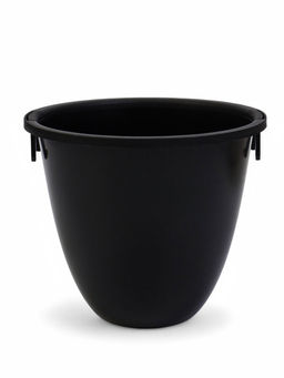 Кашпо для цветов Жемчужина, 4 л, d=29 см, h=19.5 см, пластик, со вставкой, подвесное, белое - Simaland фото 6