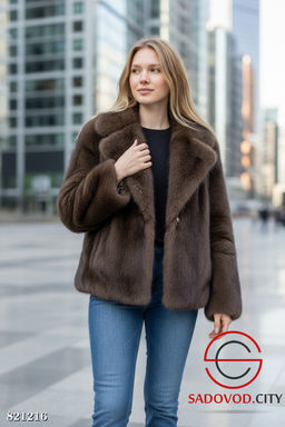 Шуба женская из искусственного меха - Bruno фото 2