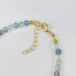 Браслет из Флюорита 17,5 см + - Радуга самоцветов фото 4