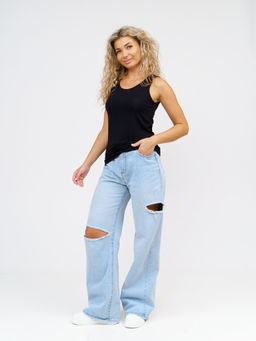 Майка топ Вискоза 95%, лайкра 5% - Ивассорти фото 114