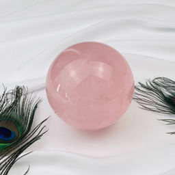 Шар из мадагаскарского Розового кварца