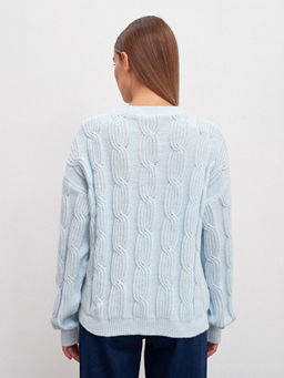 Conso/KJL 220616 - angel blue Джемпер женский