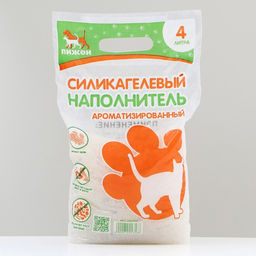 Наполнитель силикагелевый Пижон, 4 л, аромат хвои