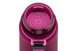 Бутылка для воды 1000 мл 7,8*7,8*28,5 см "Style Matte" с углублениями д/пальцев бургундия