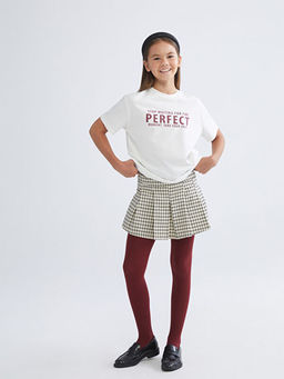 Bisiklet Yaka K?z ?ocuk Ti??rt