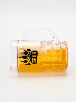 Пивная кружка охлаждающая «Хозяин бани», 420 мл, двойные стенки