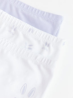 Bask?l? K?z ?ocuk Boxer 3l? - Waikiki фото 3