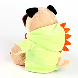 Мягкая игрушка Боня, в костюме дино - POMPOSHKI фото 6