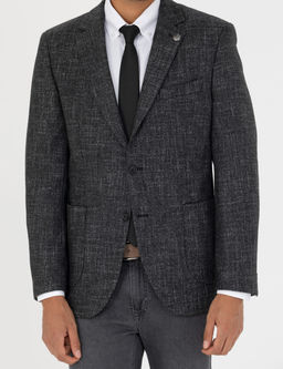 F_me Ekstra Slim Fit Y_n Kar___ml_ Blazer Ceket