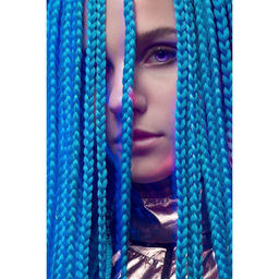 SIM-BRAIDS Афрокосы, 60 см, 18 прядей (CE), цвет светло-русый(#27) - Queen fair фото 5