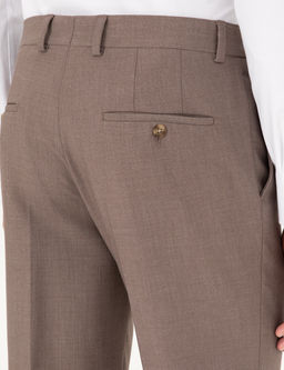 A__k Kahverengi Ex. Slim Fit Kuma_ Pantolon