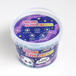 Кинетический песок 0,7 кг, синий - Школа талантов фото 2