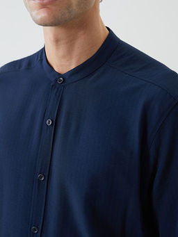 Regular Fit K?sa Kollu Arm?rl? Erkek Dokulu G?mlek