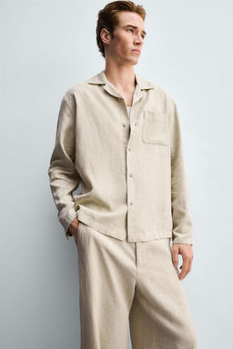 FLUID LYOCELL - LINEN SHIRT - Zara фото 6