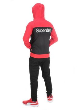 TA5087 RED Спортивный костюм мужской TEUYOEOR (75% хлопок 20% полиэстер 5% спандекс) - Fashion фото 6