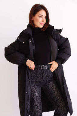 Martichelli Пуховик зимний чёрный  фото 8