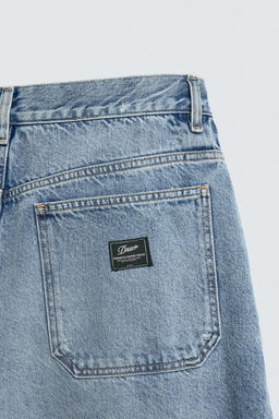 BERMUDA CHINO DENIM RELAXED FIT / Azul - Zara фото 10