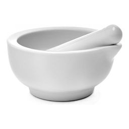 Ступка с пестиком Walmer Classic, 9 см, цвет белый