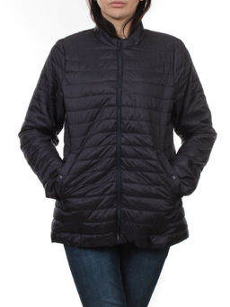 K-622 INK BLUE Куртка демисезонная стеганая женская (70 гр. холлофайбер) - Фабричный китай фото 3