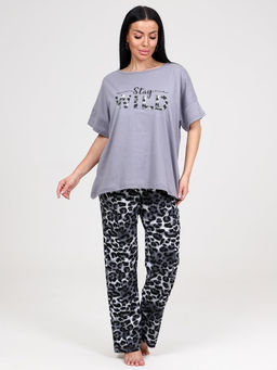 970 ДОМАШНИЙ КОСТЮМ ЖЕНСКИЙ (брюки) (Серый)