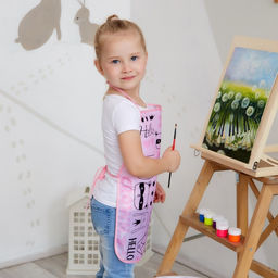 Фартук детский Этель Crown, 49 х 39 см  фото 5