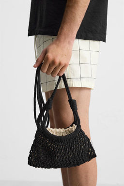 MACRAME CROSSBODY BAG