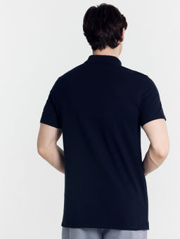 Поло мужское в темно-синем цвете т.синий 111834/1 - Mark formelle фото 3