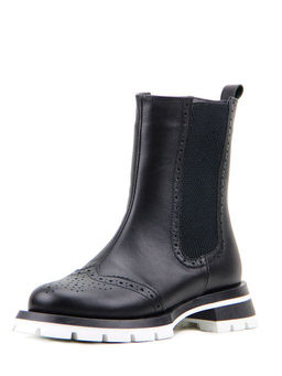 Челси EDART 360.P.1540 bl/w. black/шерсть